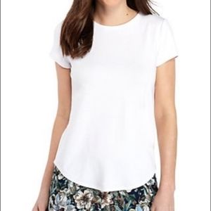 Cupio 🆕 Curvy Basic White T-Shirt Top 3X